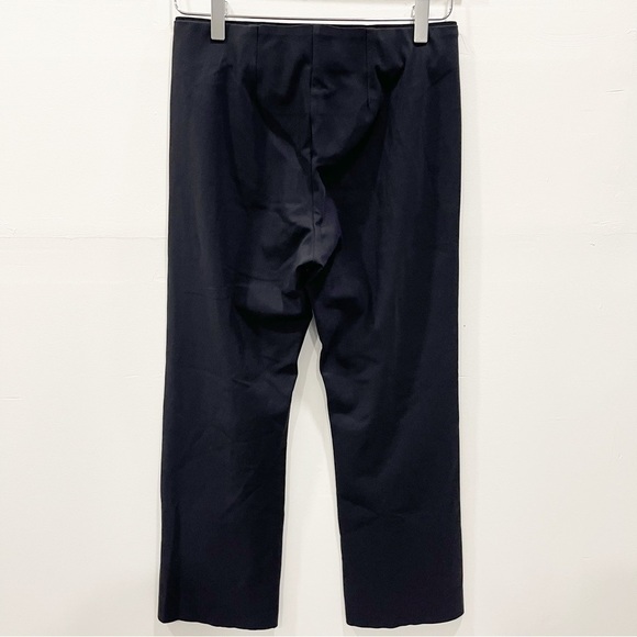 Athleta Pintucket Flat Front Ankle Pants Black Small - Picture 2 of 8